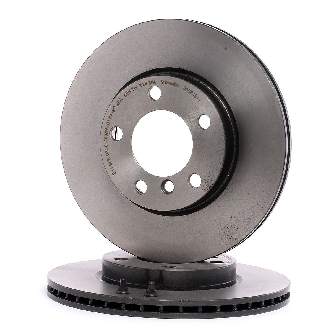 BREMBO Jarrulevyt MINI 09.B645.11 34119804828,34119811537 Jarrulevy