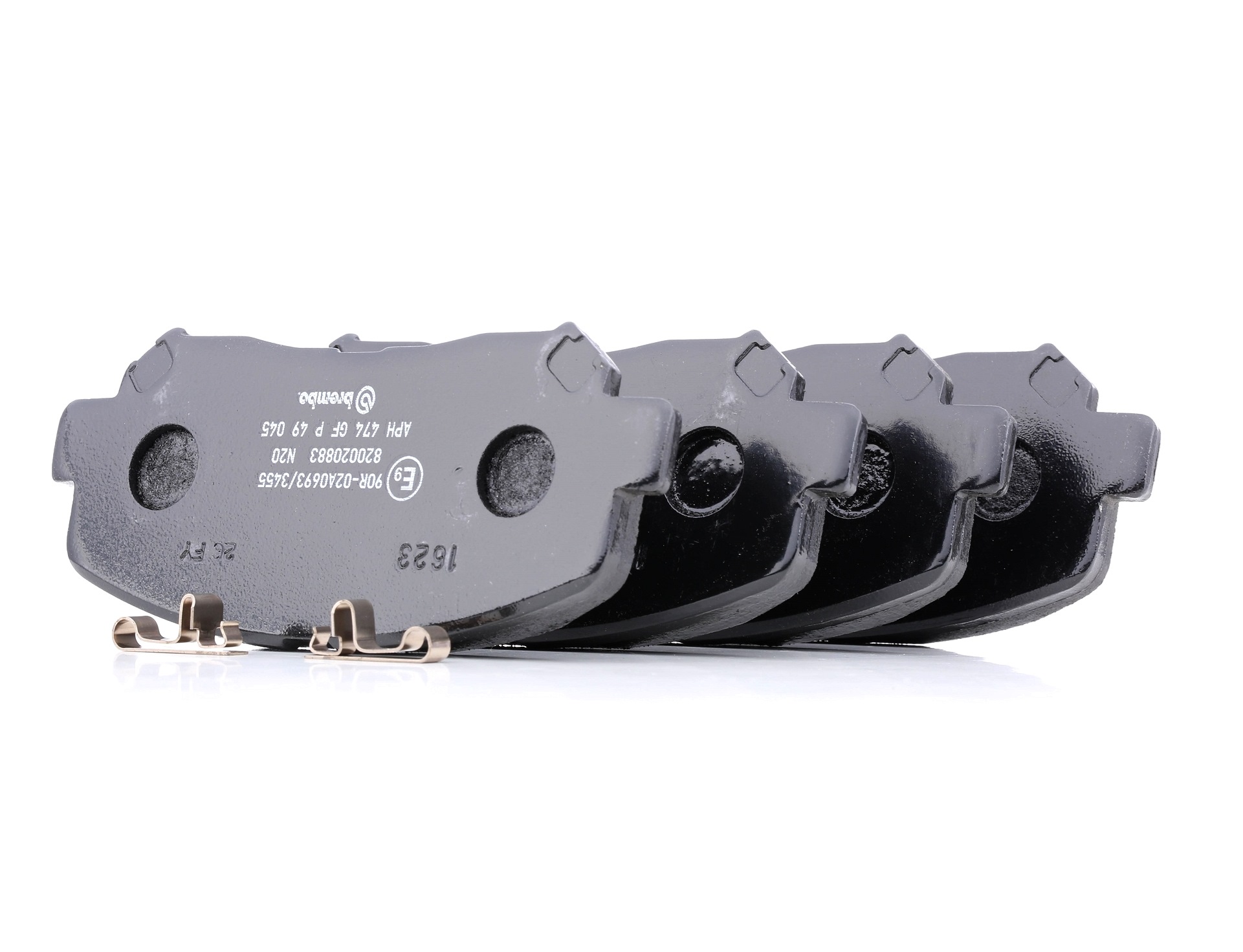 BREMBO Jarrupalat MAZDA P 49 045 K0Y13323Z,K0Y13328Z,K0Y13328ZA Jarrupalasarja,Jarrupala, Levyjarru KCYR3328Z,KDY93328Z,KRY23328Z