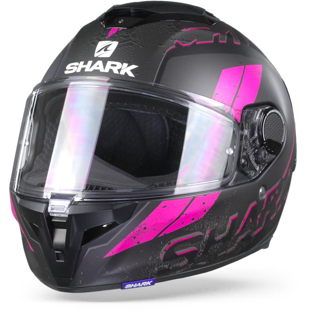 Shark Spartan Gt Ryser Mat Black Anthracite Violet KAV XS