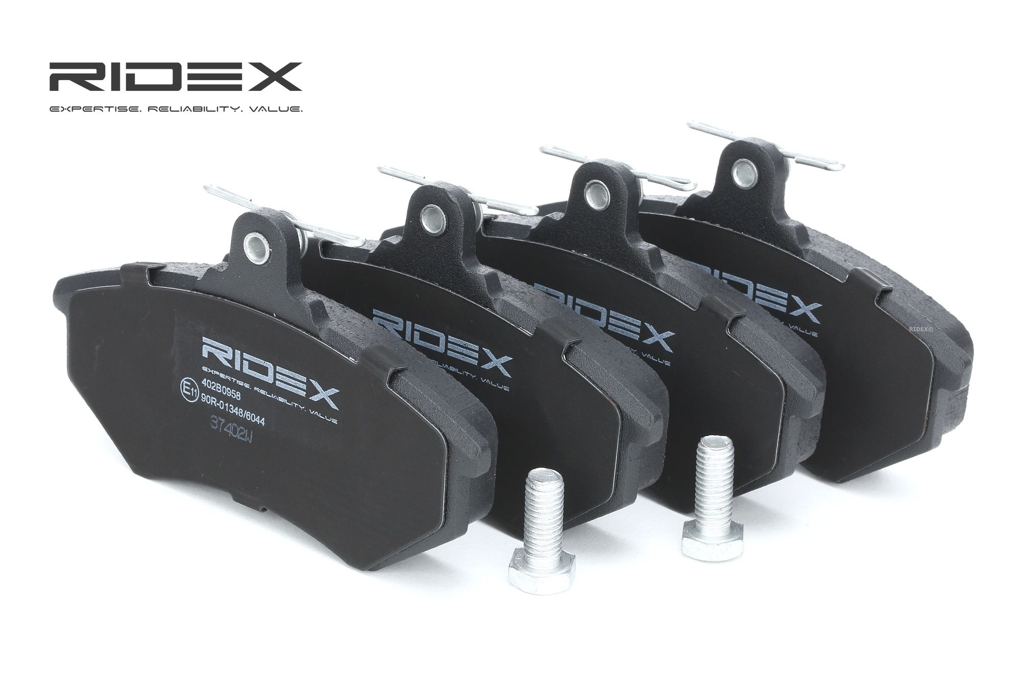 RIDEX Jarrupalat VW,AUDI 402B0958 533698151,853698151,853698151A Jarrupalasarja,Jarrupala, Levyjarru 853698151E,533698151,533698151,533698151