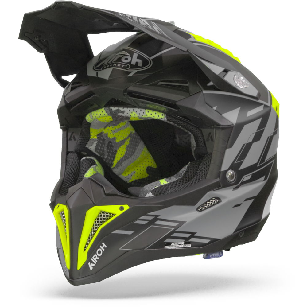 Airoh Aviator 3 Rampage Black Graphic XS