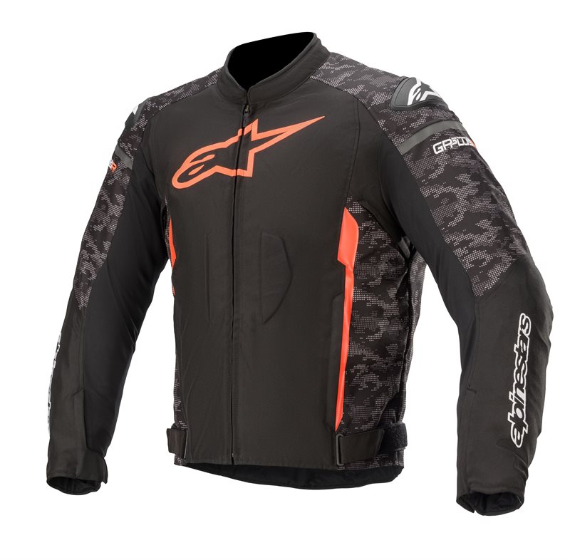 Alpinestars T-GP Plus R V3 Black Camo Red Fluo S