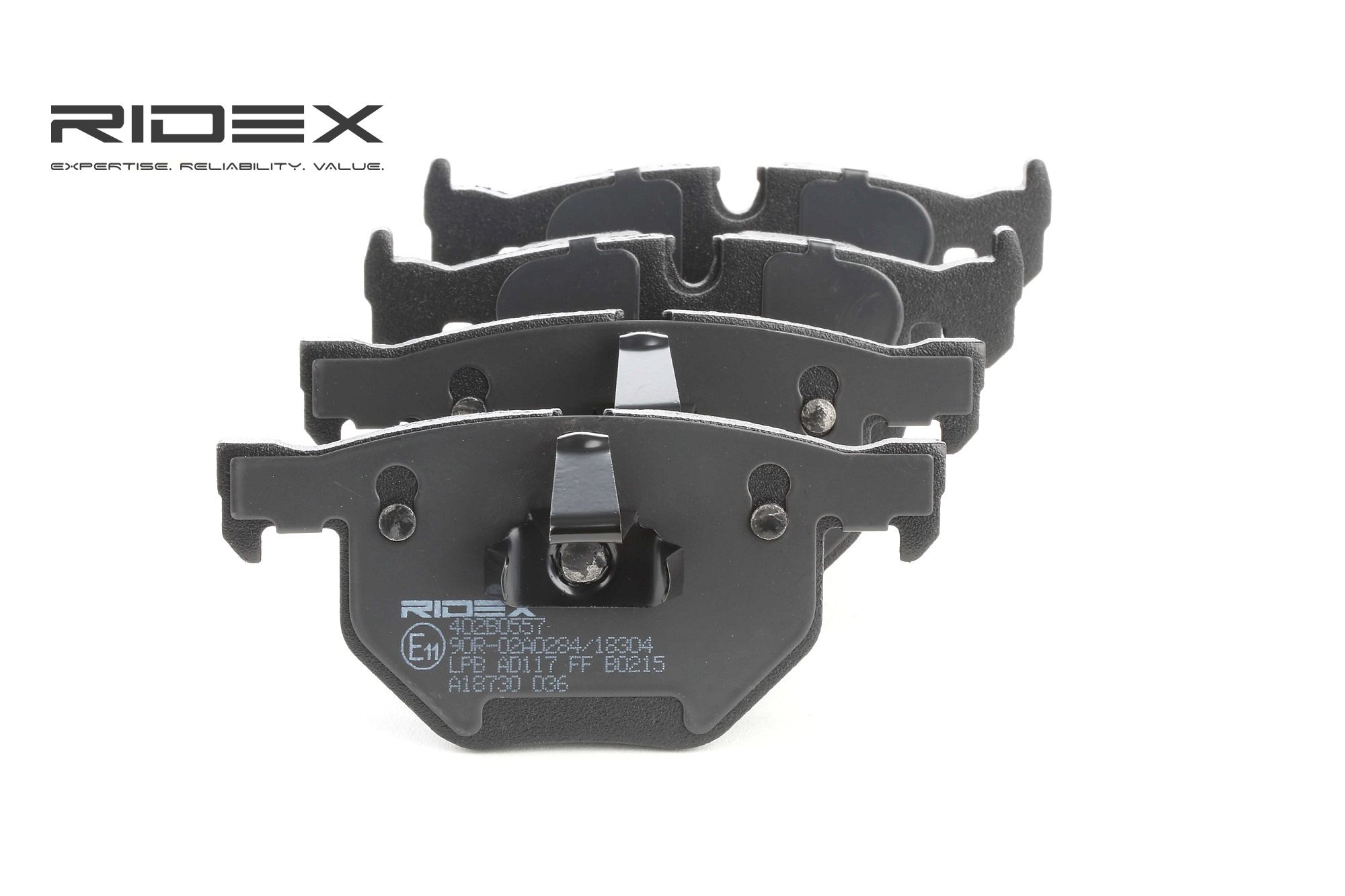 RIDEX Jarrupalat BMW 402B0557 34216753850,34216758870,34216761285 Jarrupalasarja,Jarrupala, Levyjarru 34216776937,34216857108,34216868497,6753850