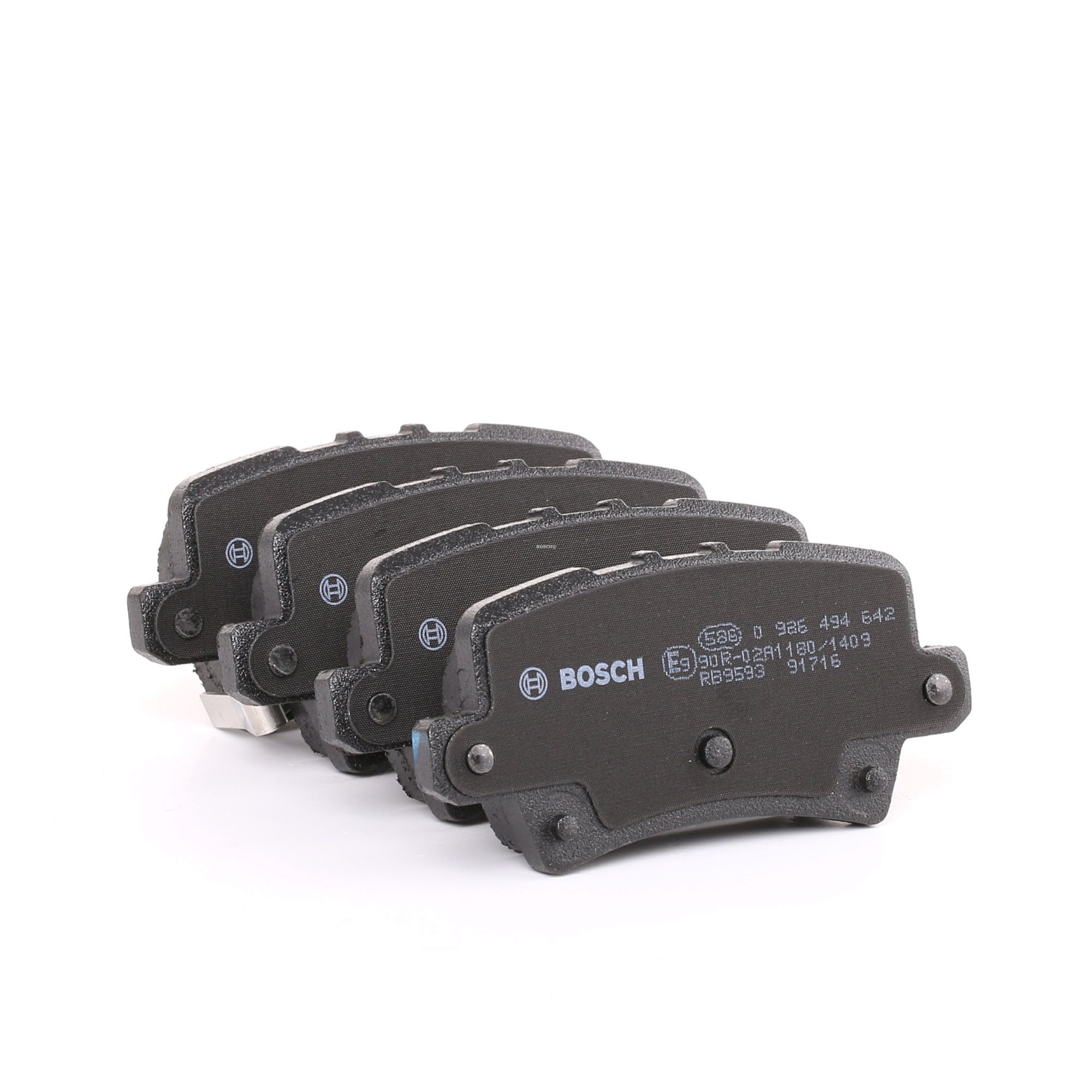BOSCH Jarrupalat HONDA 0 986 494 642 43022SMGE00,43022SMGE01,43022SMGE02 Jarrupalasarja,Jarrupala, Levyjarru 43022SMGE03,43224SMGE01