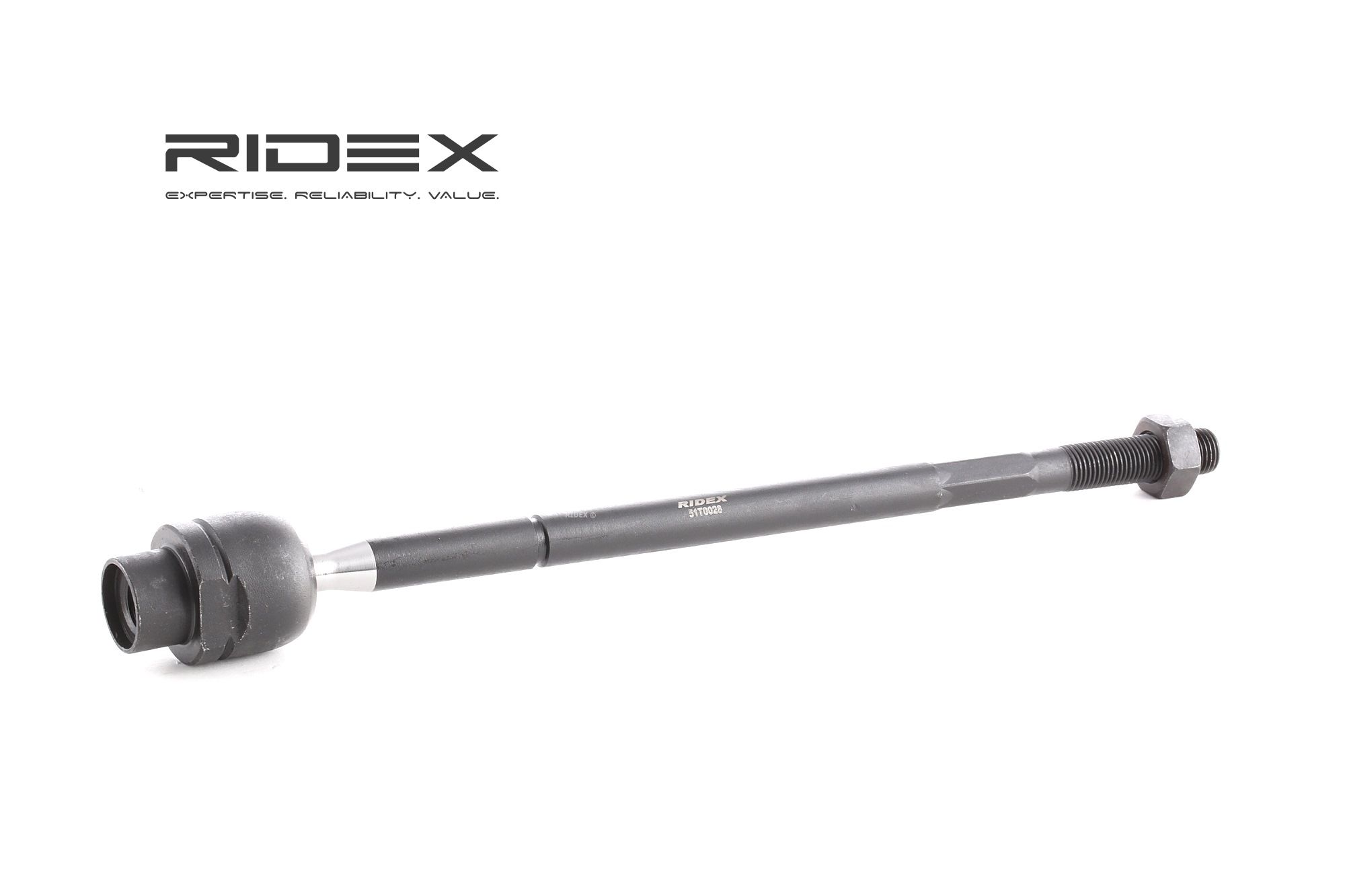 RIDEX Raidetangon Sisäpää OPEL,VAUXHALL 51T0028 1603016,1603429,26110429 Raidetangon Pää Sisempi,Raidetangon Pää, Suora 93192416