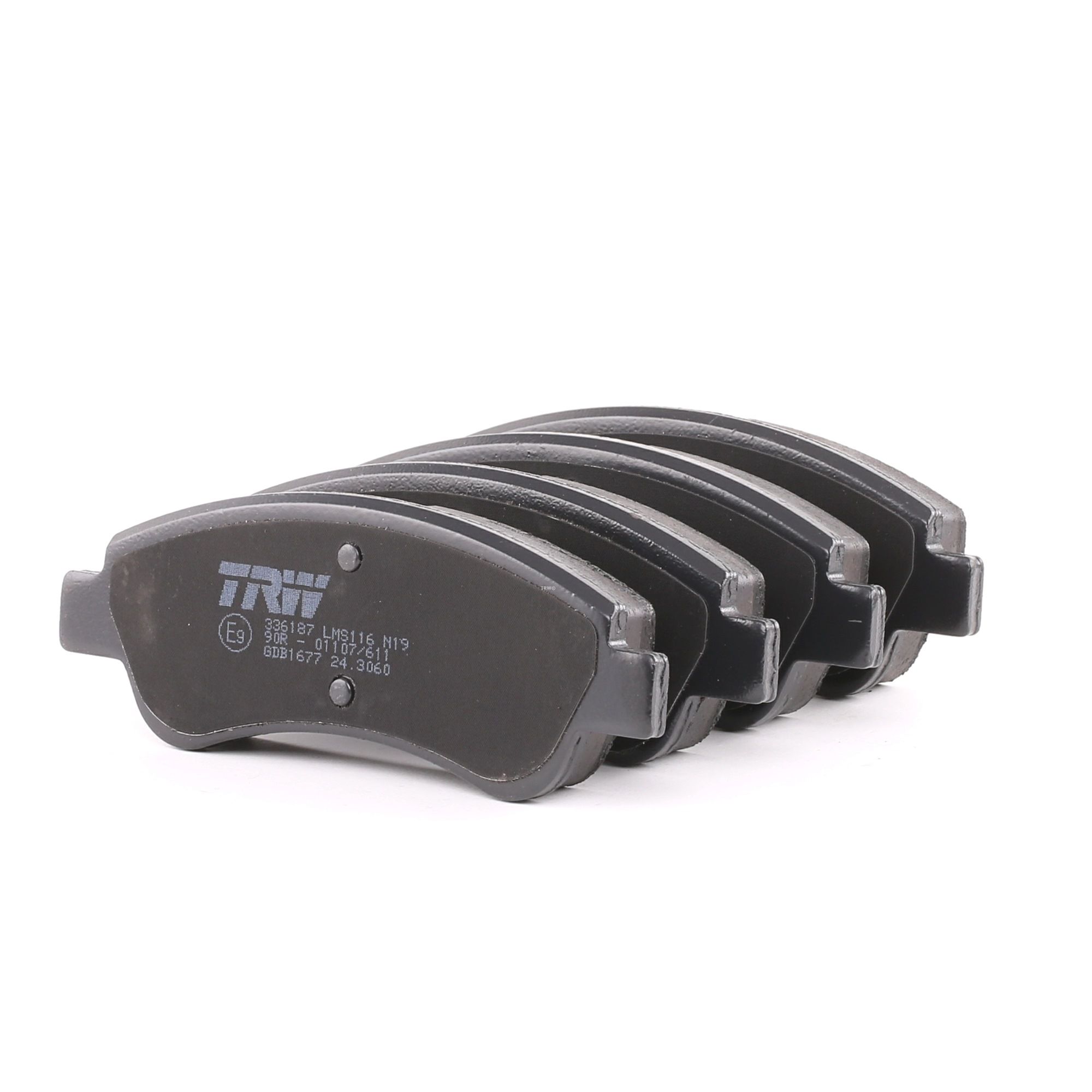 TRW Jarrupalat PEUGEOT,CITROËN,DS GDB1677 1610489680,1611140680,1611293980 Jarrupalasarja,Jarrupala, Levyjarru 1614005880,425423,1611293980,1614005880