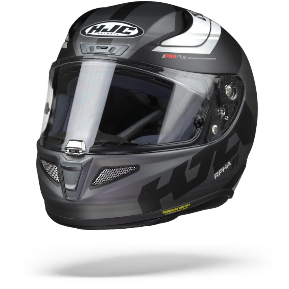 HJC RPHA 11 Naxos MC5SF Black Grey S