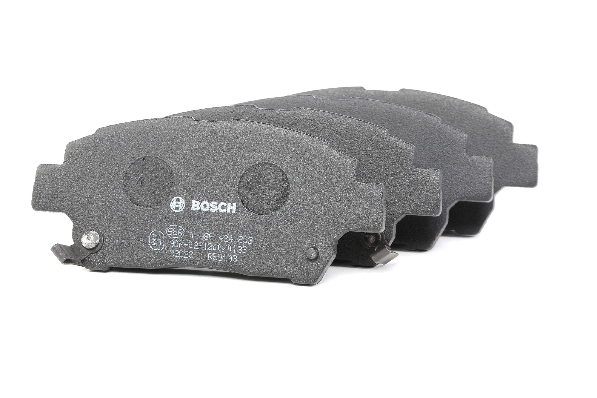 BOSCH Jarrupalat TOYOTA 0 986 424 803 044650D030,0446512580,0446552210 Jarrupalasarja,Jarrupala, Levyjarru 04465YZZDA,0044652220,044650D020,044650D030