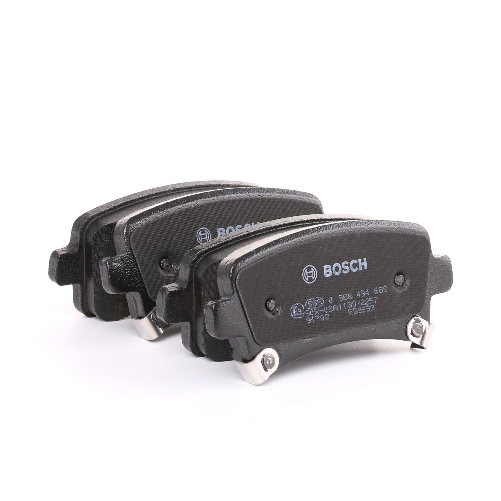 BOSCH Jarrupalat OPEL,SAAB,VAUXHALL 0 986 494 668 13237766,13338368,1605179 Jarrupalasarja,Jarrupala, Levyjarru 39021483,95514644,13237766,13338368