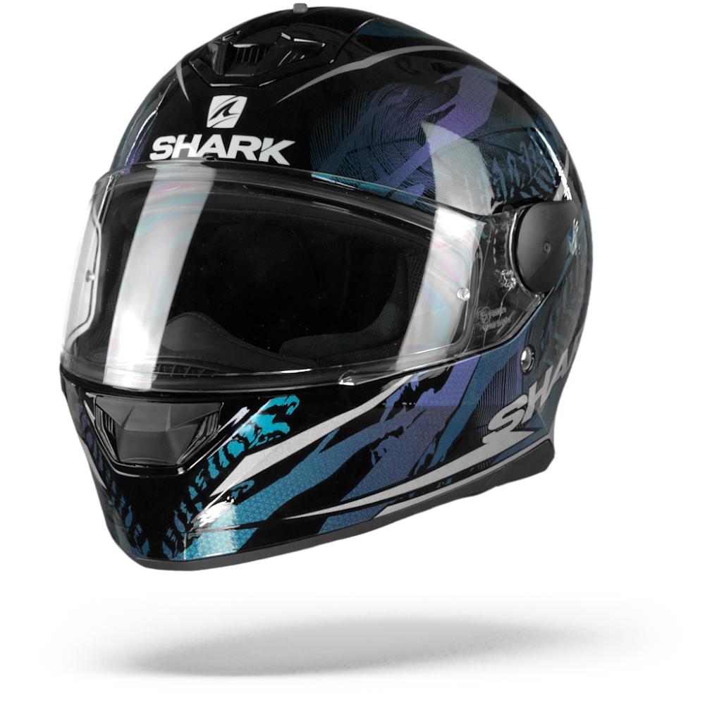Shark D-Skwal 2 Shigan Black Violet Glitter KVX S