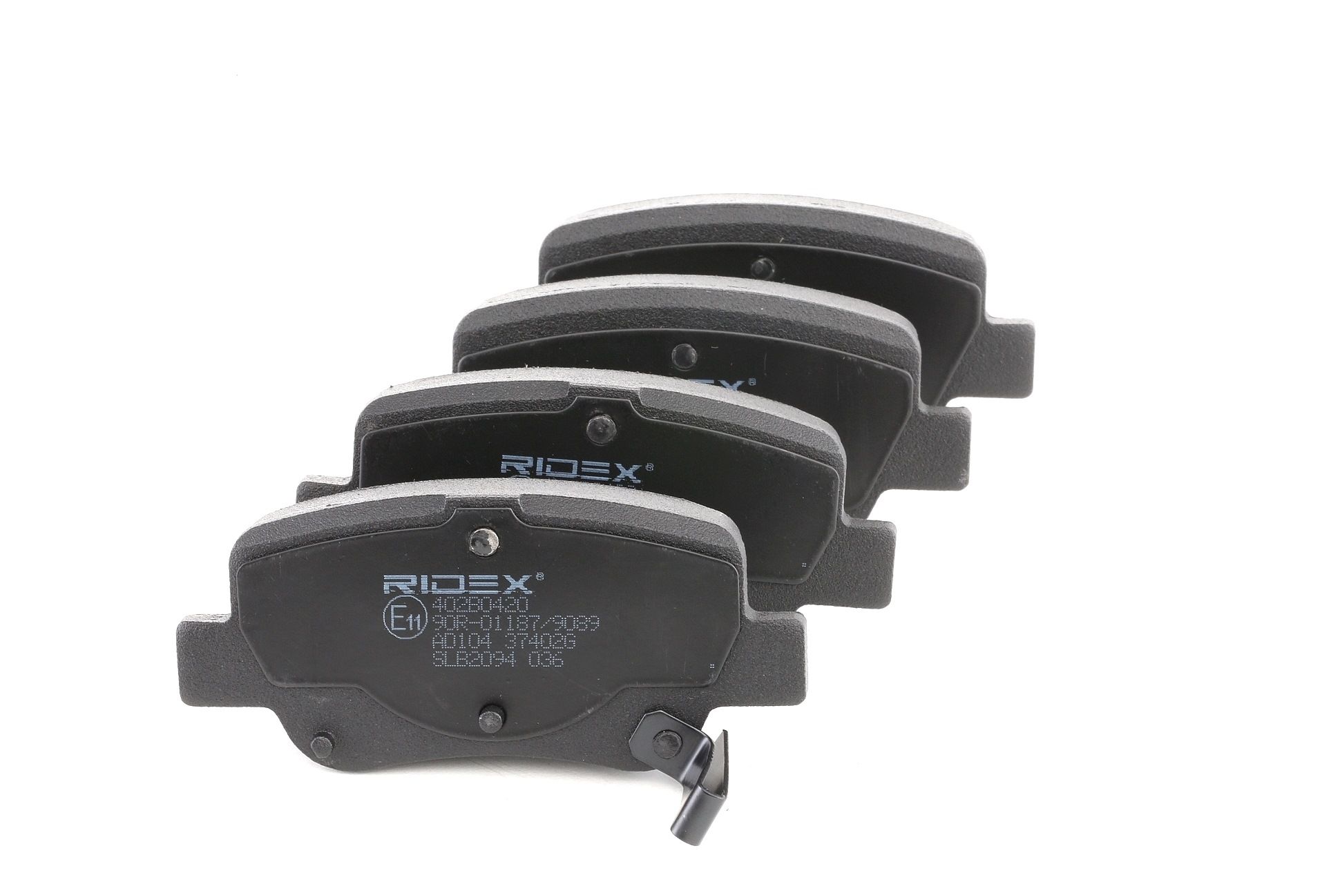 RIDEX Jarrupalat TOYOTA 402B0420 0446605041,0446605040,0446605041 Jarrupalasarja,Jarrupala, Levyjarru 0446605042,0446605043,04466YZZE5,446605040