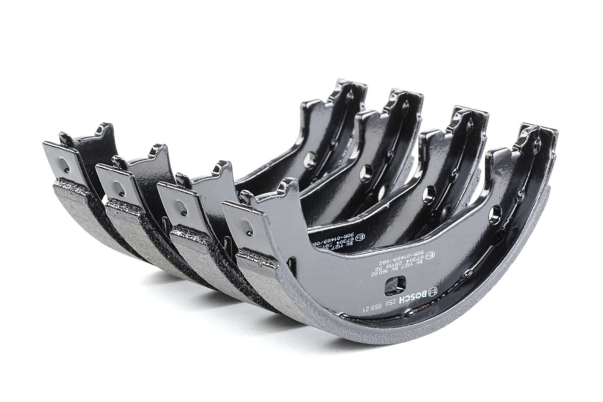 BOSCH Käsijarrukengät BMW 0 986 487 608 34411163244,34411165968,34416755273 Jarrukenkäsarja, Käsijarru 34416761290,34416761291