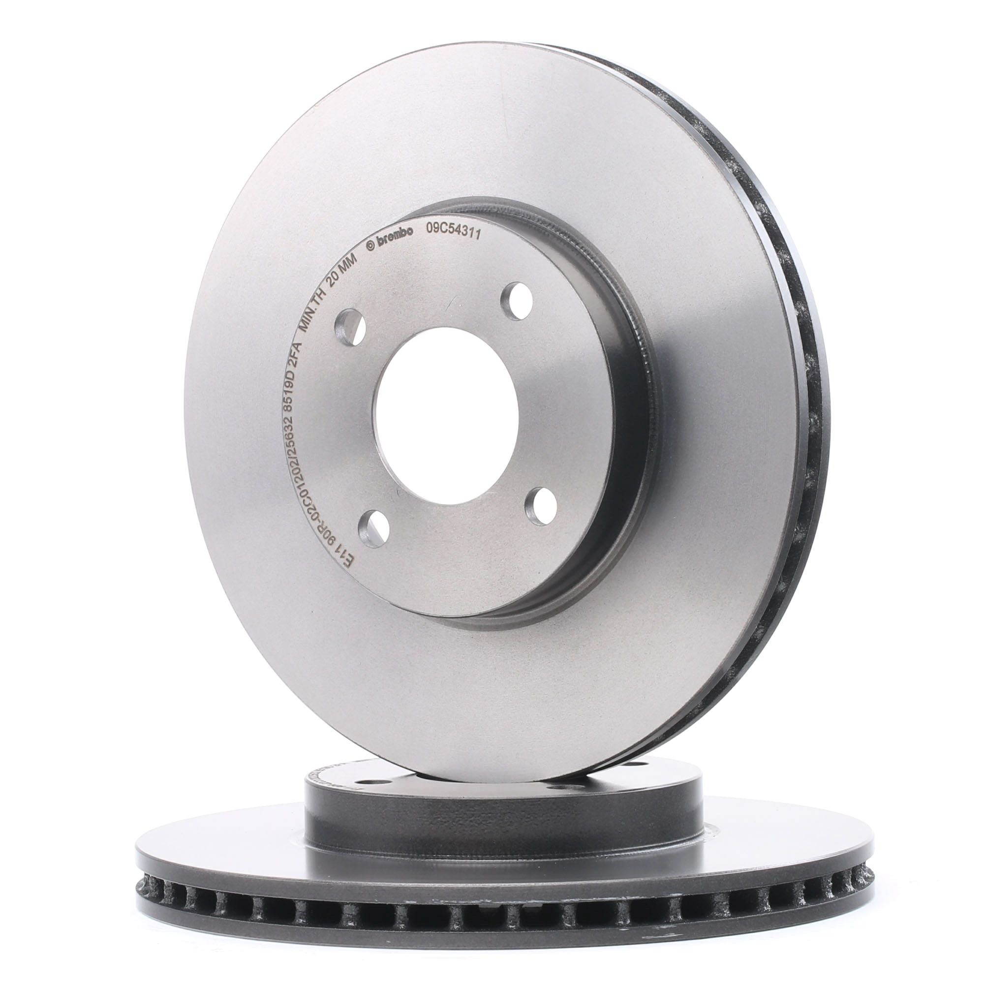 BREMBO Jarrulevyt NISSAN 09.C543.11 402061HA0A,402061HA0B,402061HA0H Jarrulevy