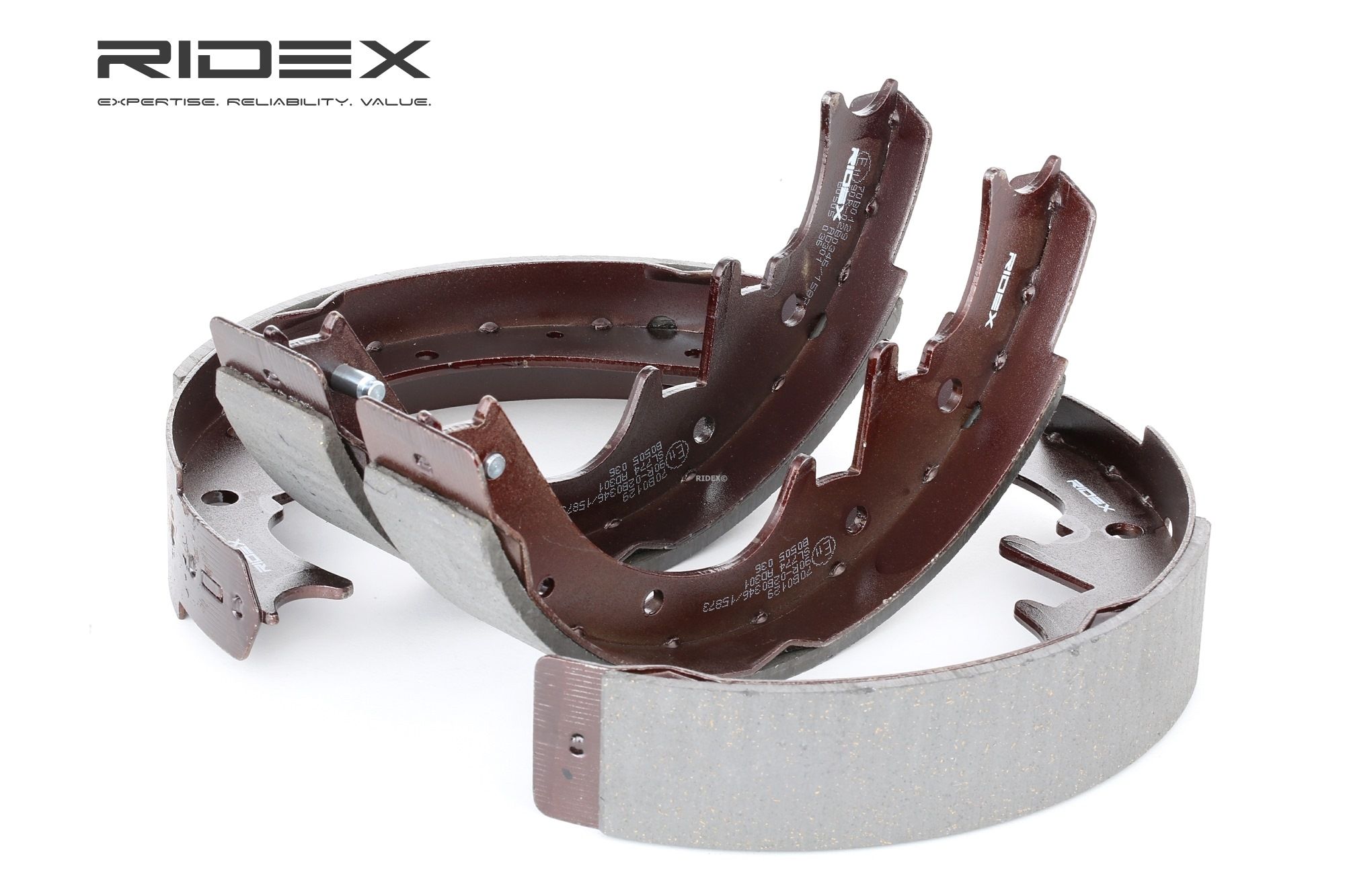 RIDEX Jarrukengät JEEP 70B0129 05066147AA,4713365,4796310 Jarrukenkäsarja 5066147AA