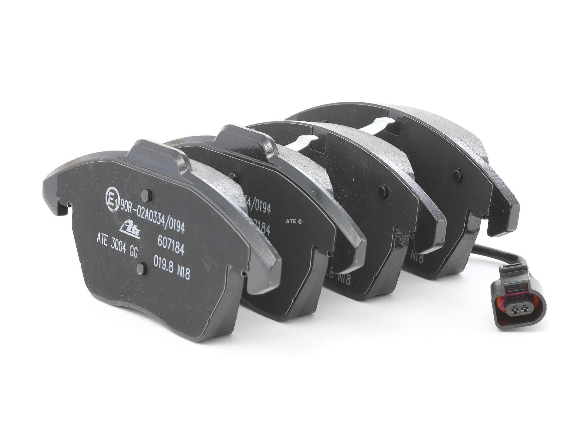 ATE Jarrupalat VW,AUDI,SKODA 13.0460-7184.2 1K0698151,1K0698151E,3C0698151B Jarrupalasarja,Jarrupala, Levyjarru 3C0698151C,3C0698151D,3C0698151J