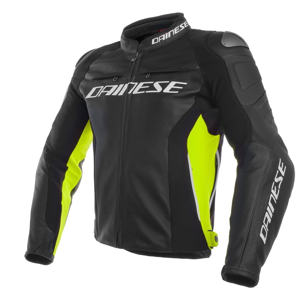 Dainese Racing 3 Black Black Fluo Yellow 46