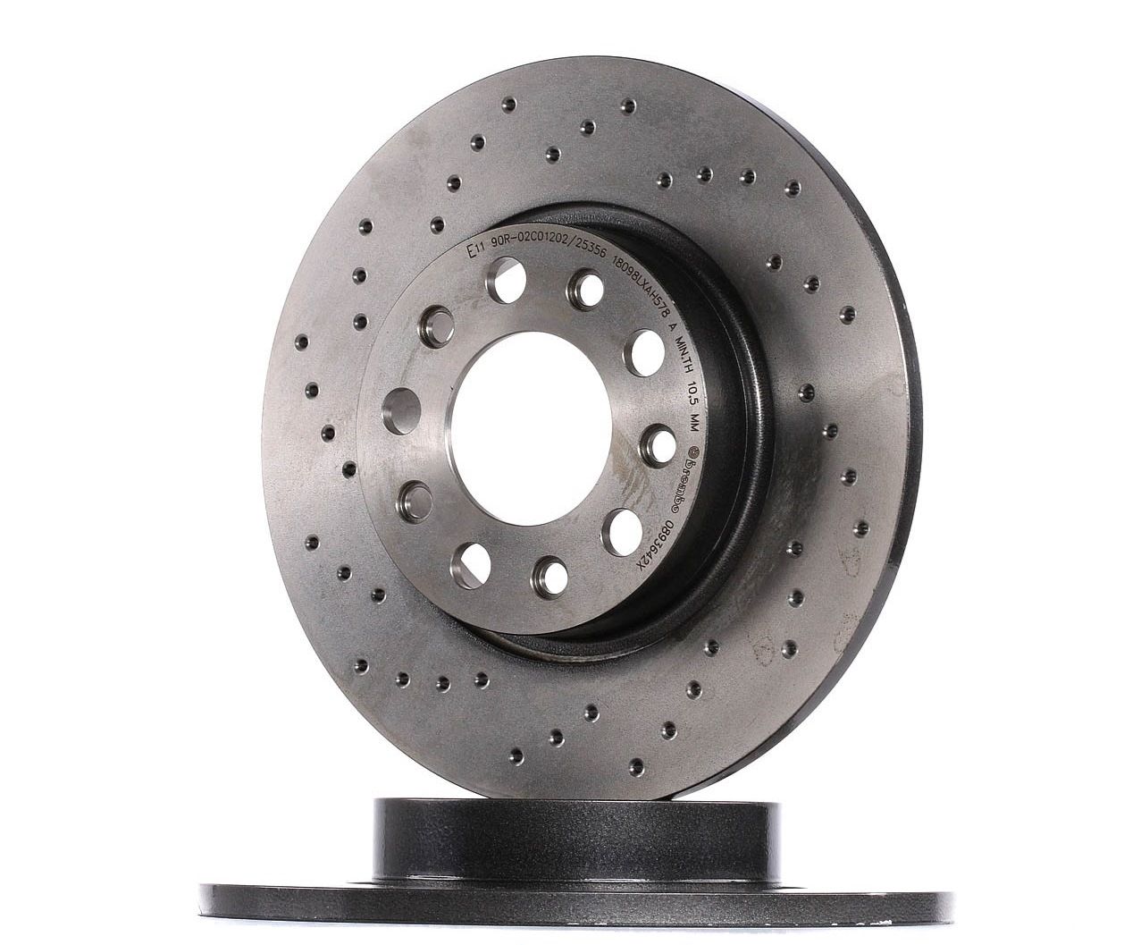 BREMBO Jarrulevyt FIAT,ALFA ROMEO,JEEP 08.9364.2X 51767377,51767378,51964082 Jarrulevy 51963547,52059174,53376437,68248043AA,68249842AA,68249842AC