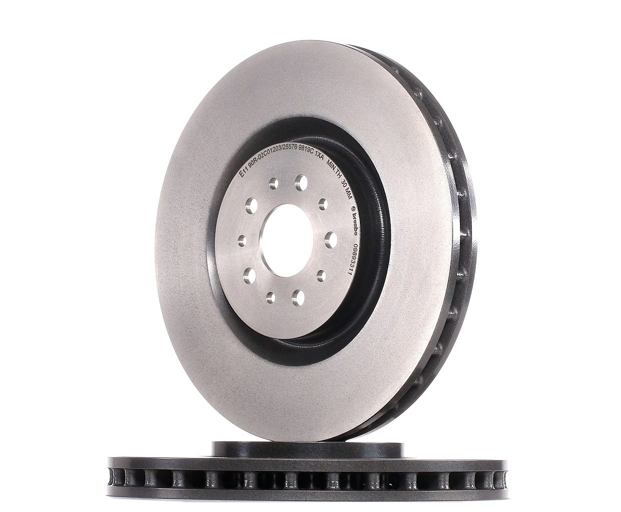 BREMBO Jarrulevyt ALFA ROMEO 09.8933.11 51733051,51768587 Jarrulevy
